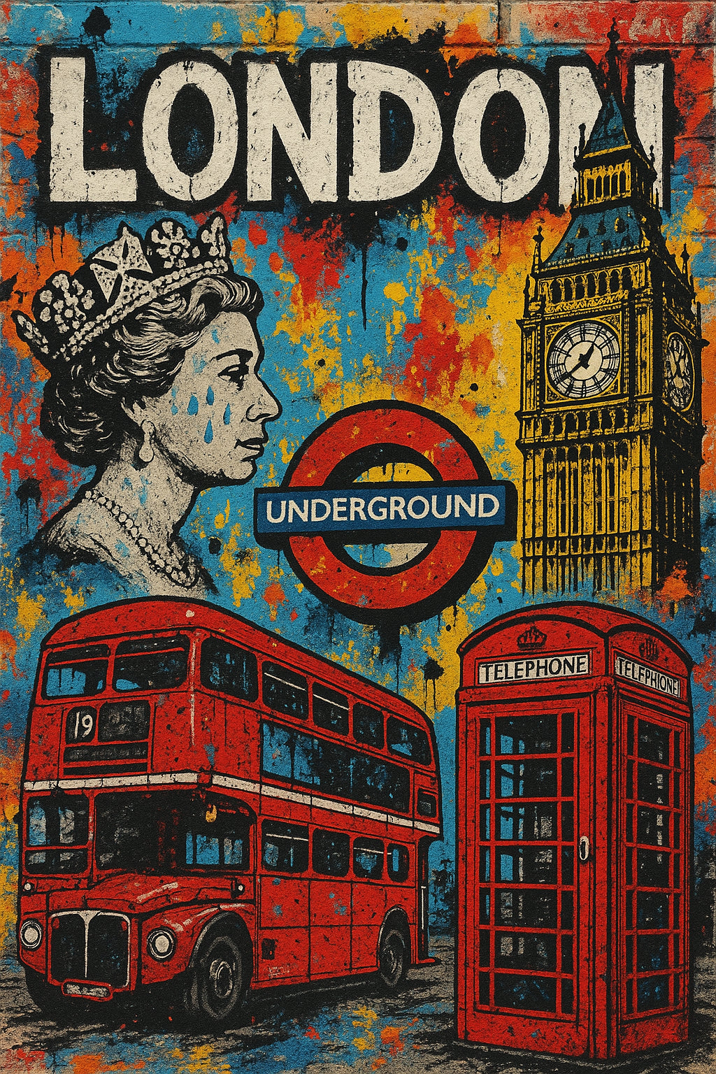 TOILE STREET ART LONDON
