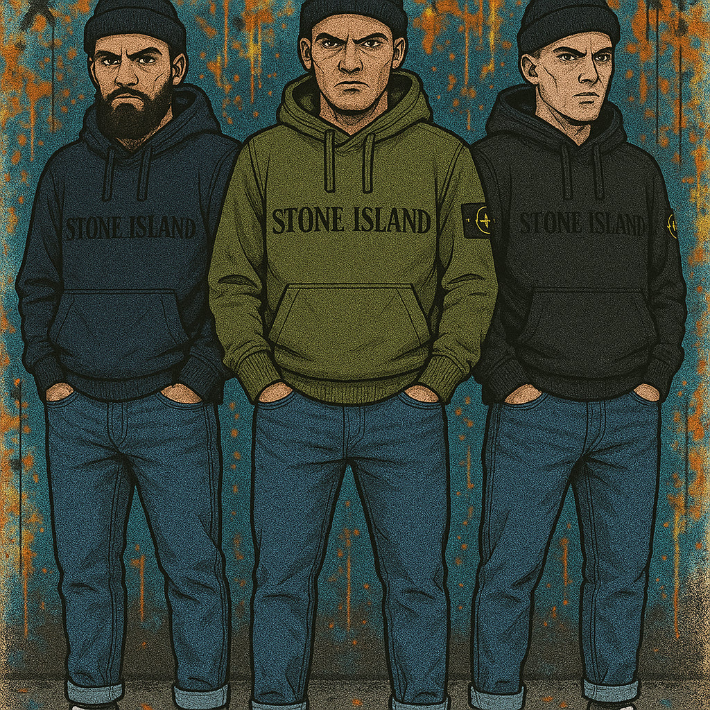 TOILE STREET ART  TEAM STONE ISLAND