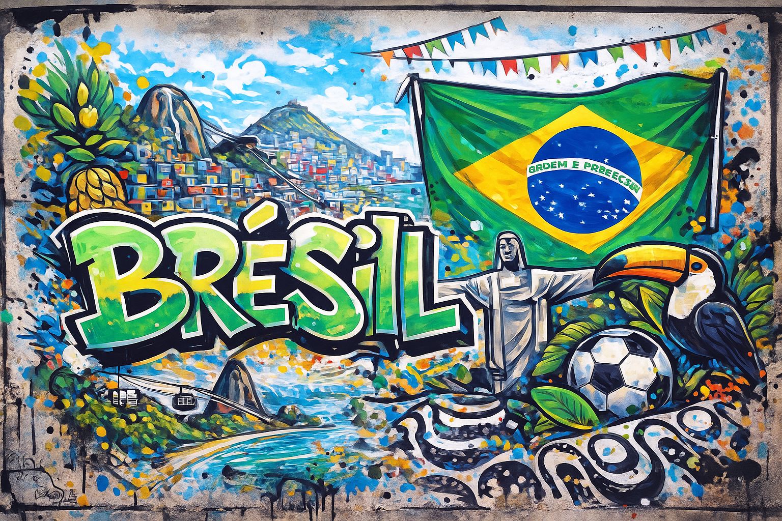 Brazil Vibes – Couleurs & Énergie Tropicale