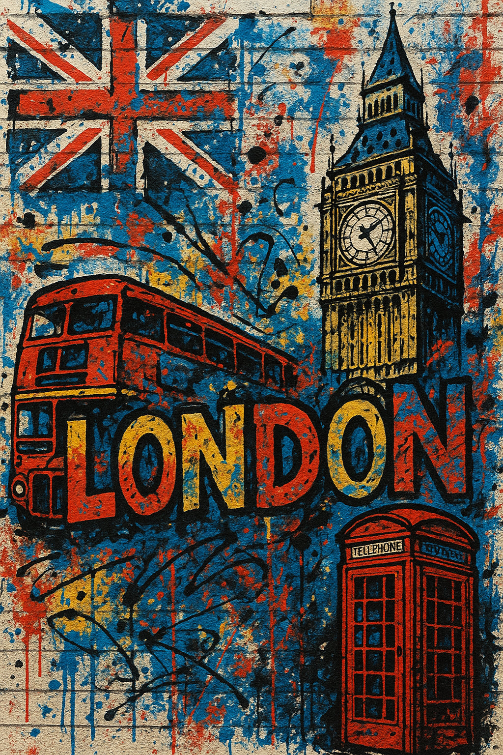 TOILE STREET ART LONDON II