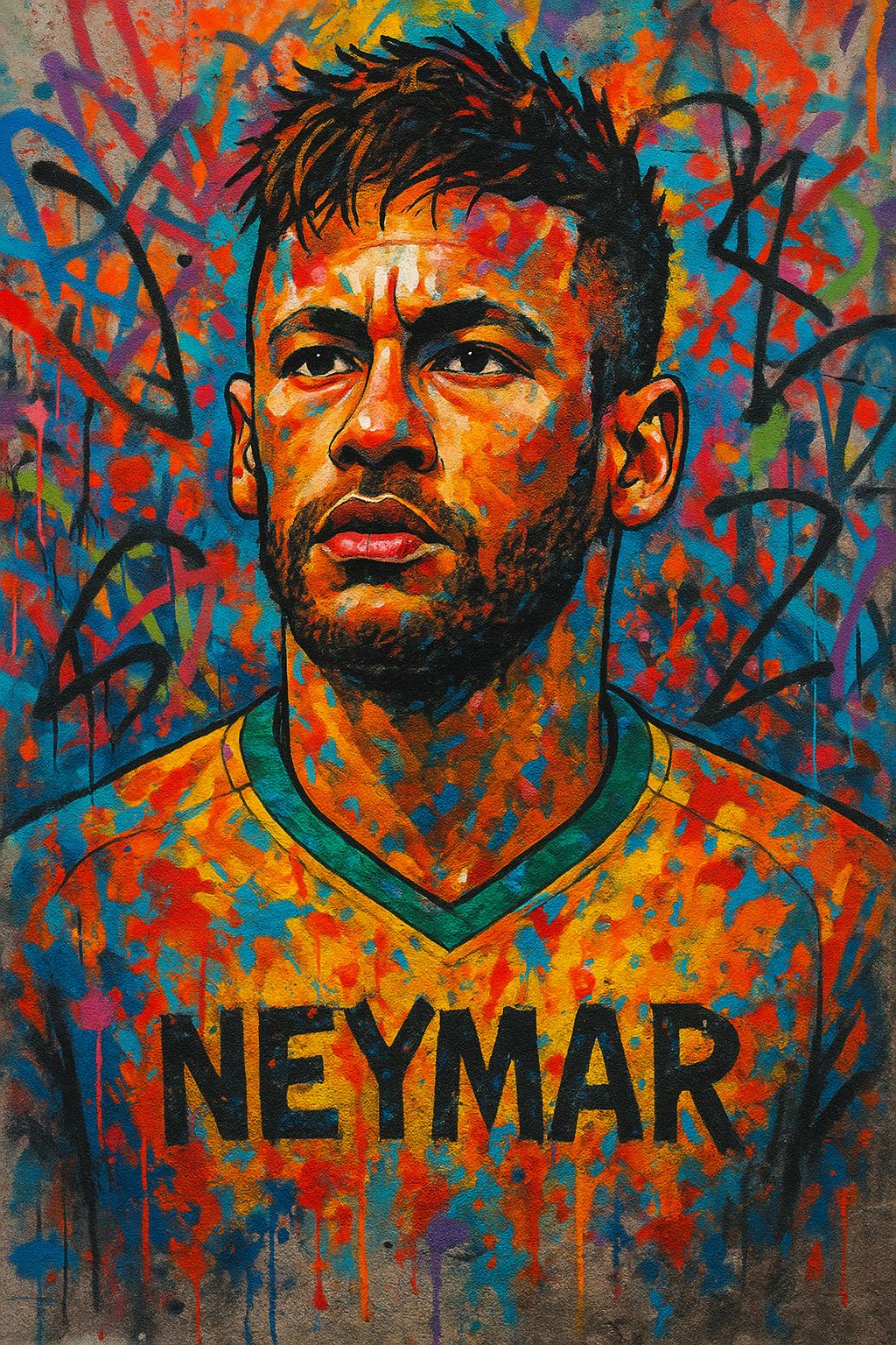 Neymar Jr – Style & Magie Brésilienne