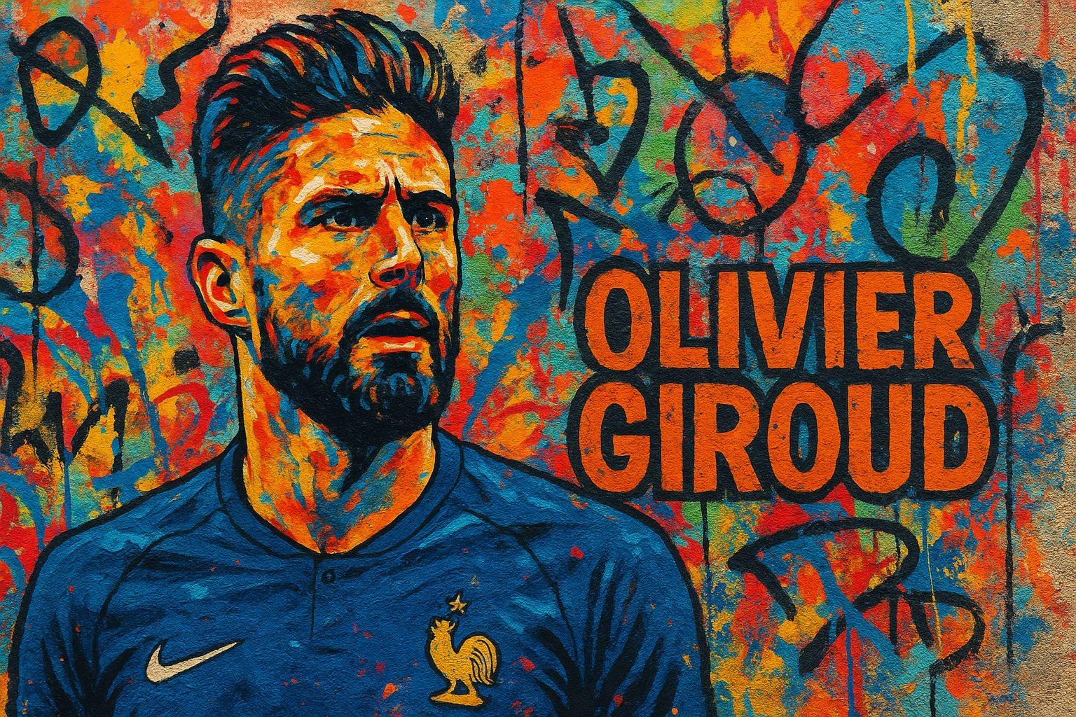 TOILE STREET ART OLIVIER GIROUD