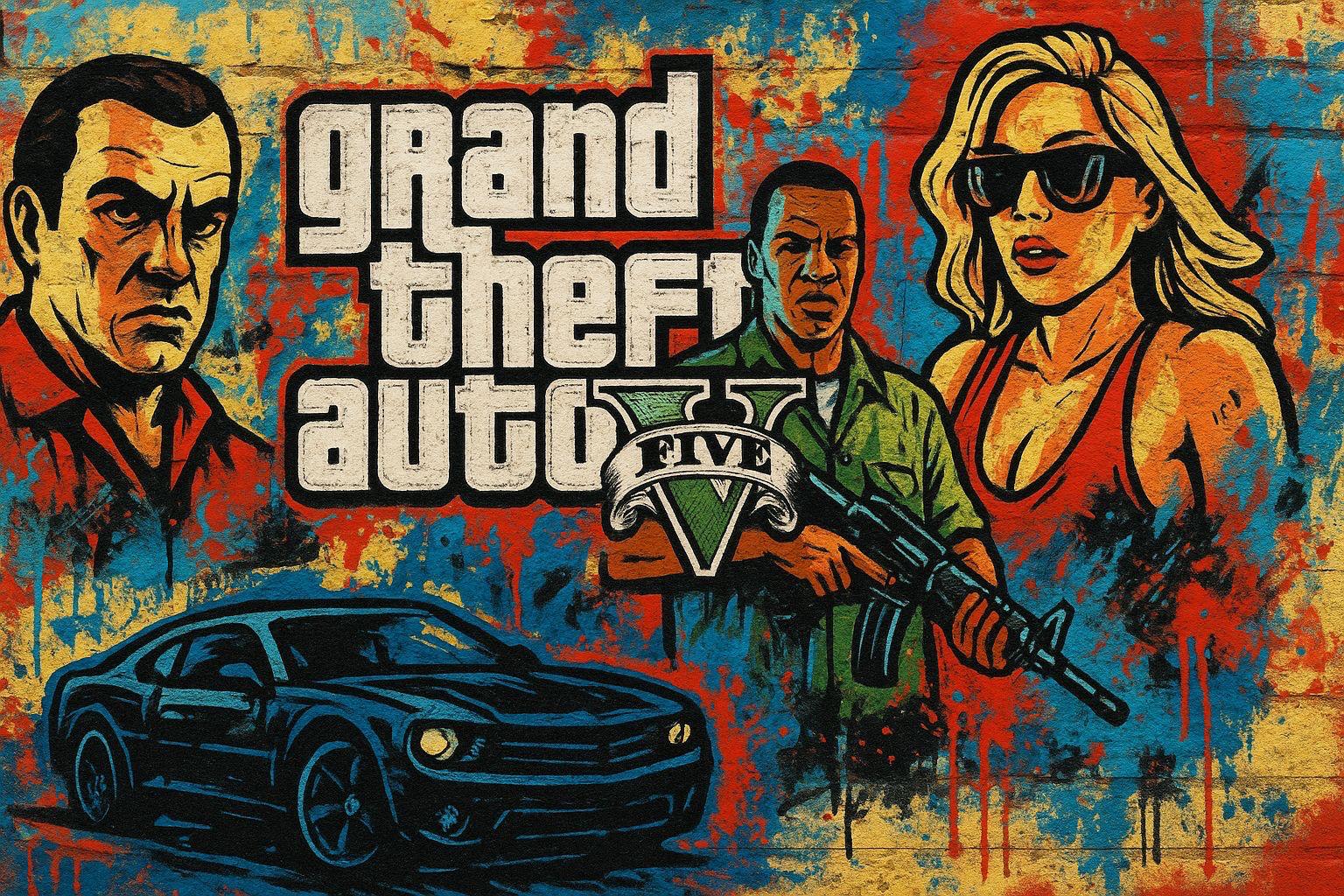 TOILE STREET ART GTA