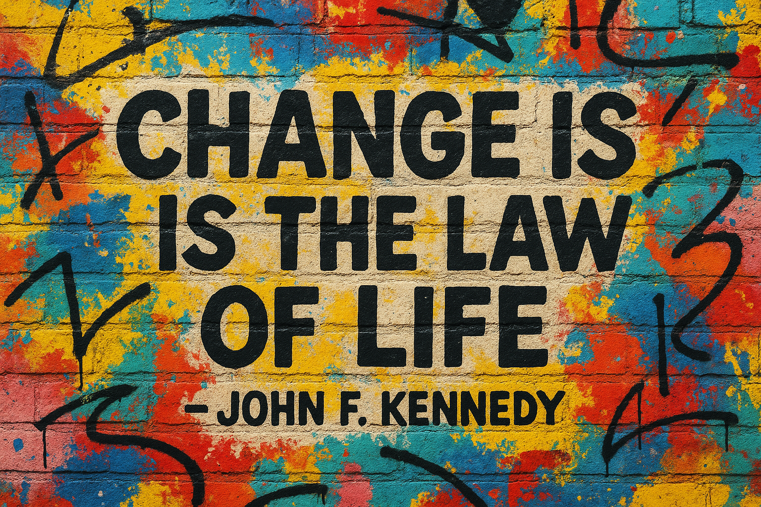 TOILE STREET ART JFK