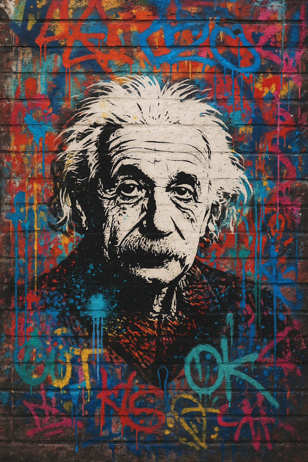 TOILE STREET ART EINS